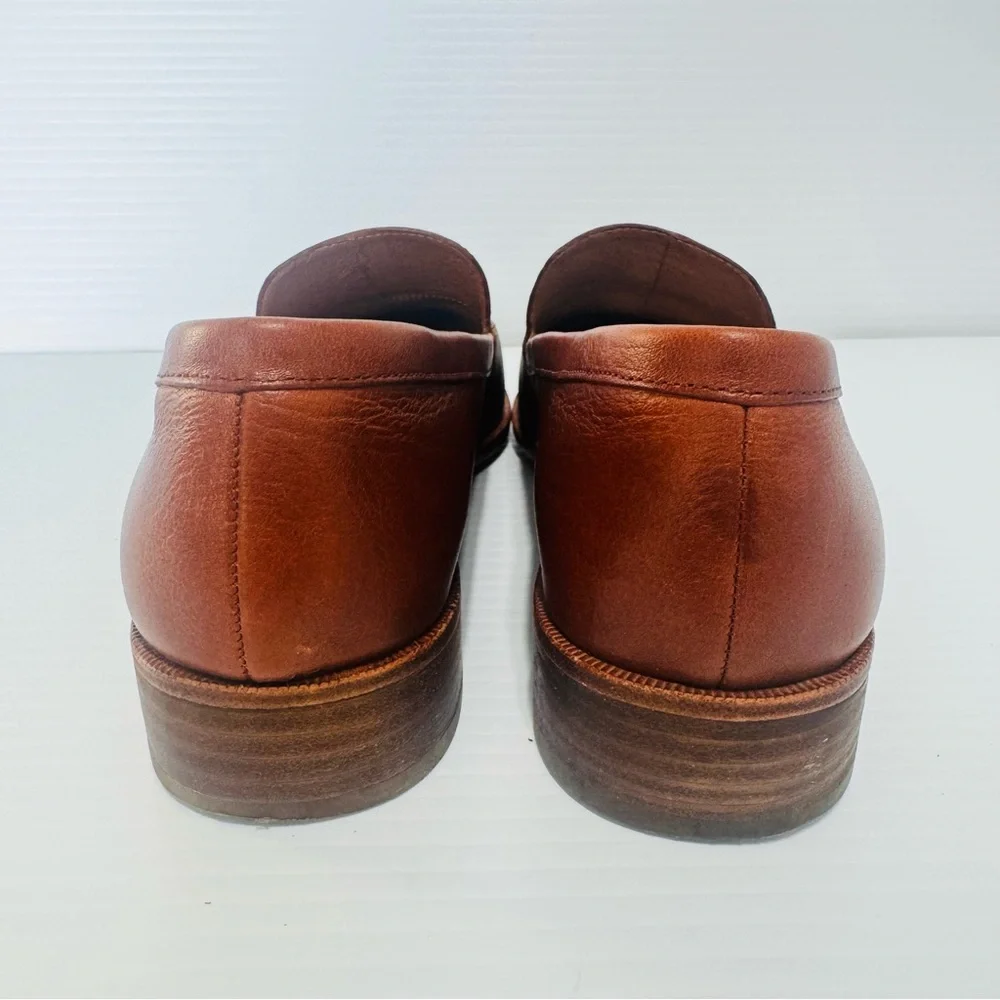 Madewell Frances Brown Leather Loafers Size 7 1/2 - Picture 10 of 14